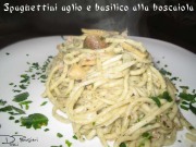 spaghettini aglio basi boscaiola